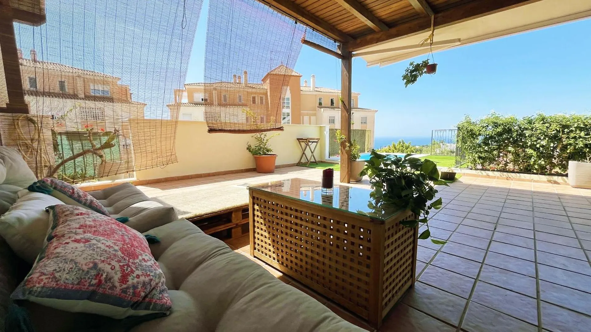 Apartmán Gran Terraza Con Vistas Al Mar Y Piscina Rincón de la Victoria