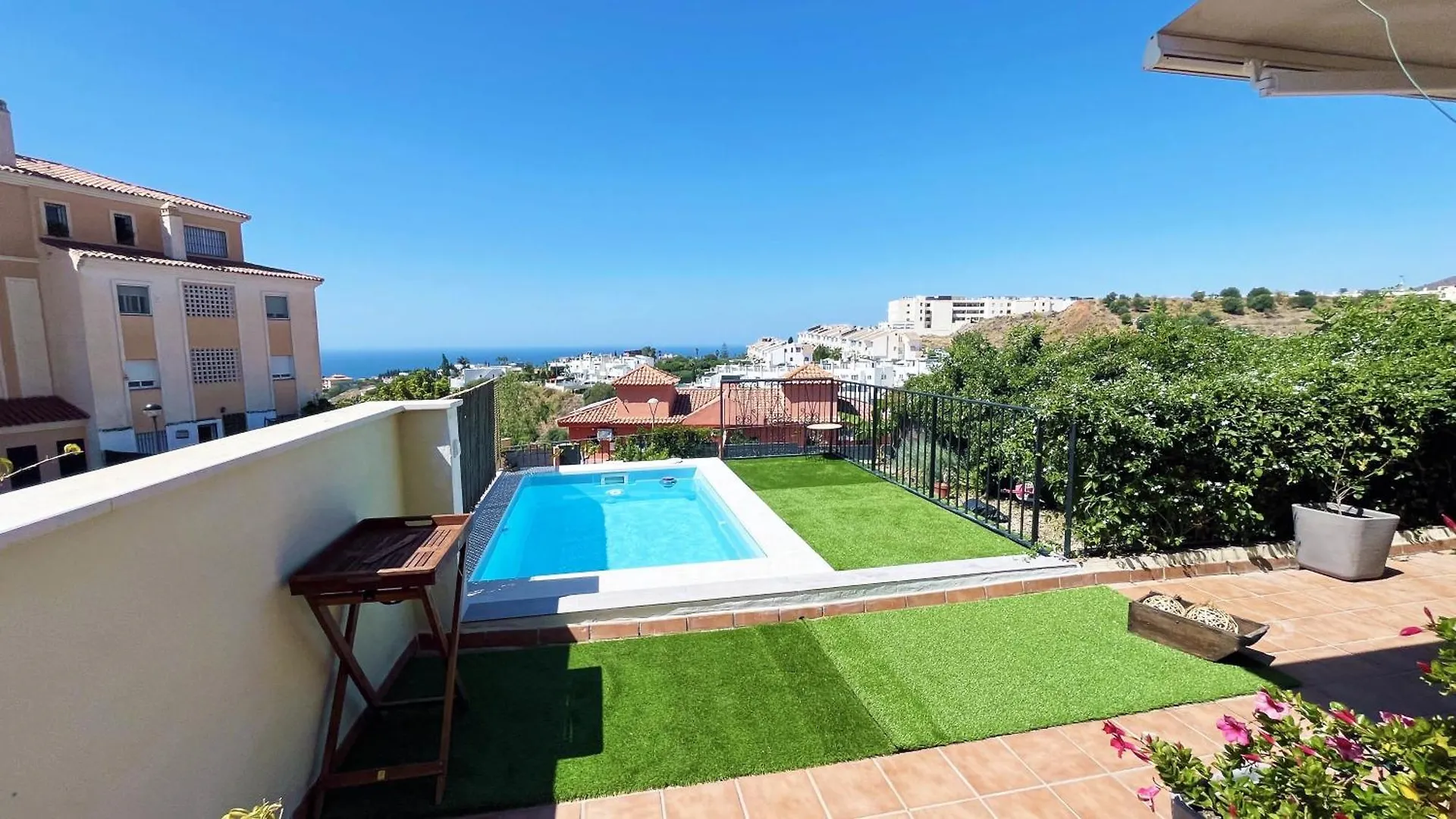 Apartmán Gran Terraza Con Vistas Al Mar Y Piscina Rincón de la Victoria